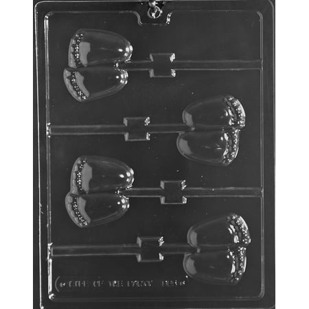 Baby Feet Lollipops - Chubby Baby Feet Lollipop Chocolate Mold - B065 - Includes Melting & Chocolate Molding Instructions