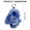 Dark Blue, variant on Plush Bunny Keychain with Floppy Ears, 5.9 InchSoft Faux Fur Rabbit Bag Charm and Key Ring for Backpack Purse Easter Gifts