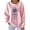 A15-Pink, variant on LEKWK Breast Cancer Sweatshirt for Women Ribbed Print Casual Drop Shoulder Tops Fall Long Sleeve Cozy Crewneck Sweatshirt Breast Cancer Awareness