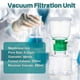 thumbnail image 3 of 250ml Vacuum Filter Units - PES Bottle Top Vacuum Filter 0.22m, Individually Wrapped,Pack of 1, 3 of 5