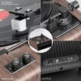 thumbnail image 3 of Tocadiscos de vinilo XJ-HOME Todo-en-uno Bluetooth AT-3600L, 3 of 9