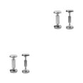 thumbnail image 4 of pitrice 2 Pcs Outils de Cadre de Lit Réglables Filetés Anti-Secousse Support Télescopique Accessoires de Cadre de Lit avec Coussin en Feutre Argent Blanc 35*93mm 2Ensemble, 4 of 6