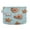 Heart-shaped Cookies and Snowflake, variant on Collapsible 20" Round Storage Basket with Handles Laundry Hamper Open Storage Bins Heart-shaped Star Cookies