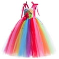 thumbnail image 3 of HAWEE Candy Tutu Dress for Girls Rainbow Tutu Dress 3-10Y with Headband Birthday Halloween Carnival Party, 3 of 7