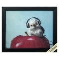 thumbnail image 2 of HomeRoots Home Decor 11" X 9" Black Frame Apple Music 365924-Black, 2 of 2