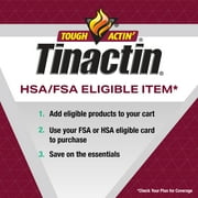 Tinactin Tolnaftate Athlete's Foot Treatment Antifungal Cream, 15G Tube