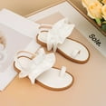 thumbnail image 5 of Paokuoon Little Kids Girls Ruffle Sandals Toddler Summer Outdoor Casual Beach Shoes Walking Shoes, 5 of 11