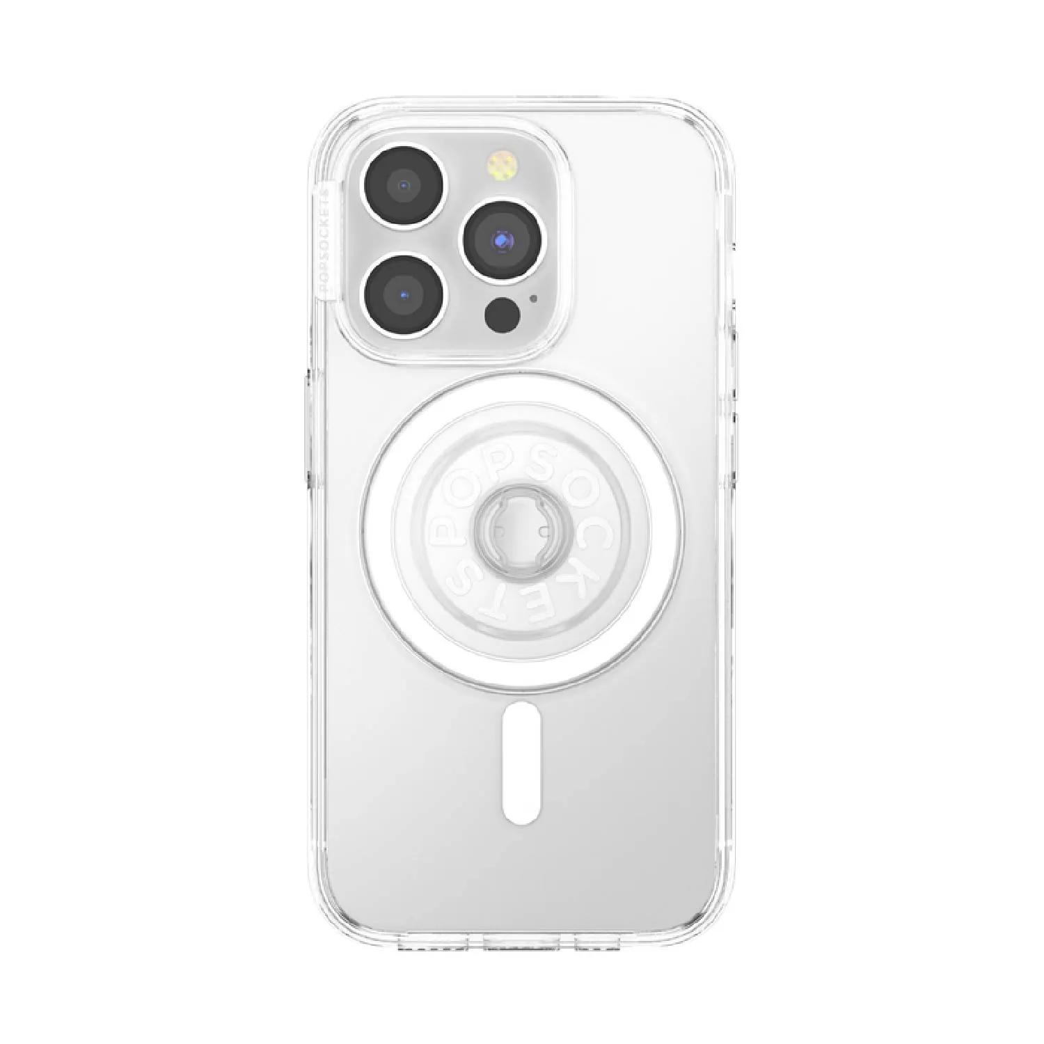 PopSockets Magnetic Round Base, Clear photo 4