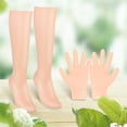 thumbnail image 2 of Protectores Manuales Calcetines Pedicura Hidratantes Puestos para Piel Seca Agrietada, 2 of 9