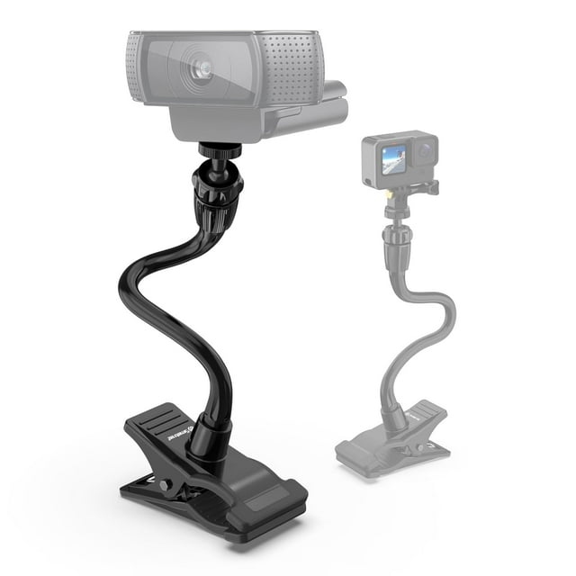 Extensión de cuello de cisne con soporte para cámara web Logitech y más