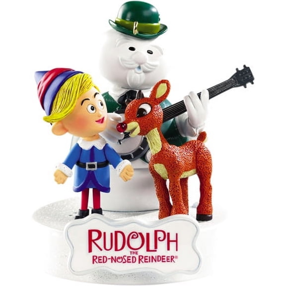 Hallmark Ornament 2010 Rudolph - MUSICAL & LIGHTED - Carlton Heirloom Ornament