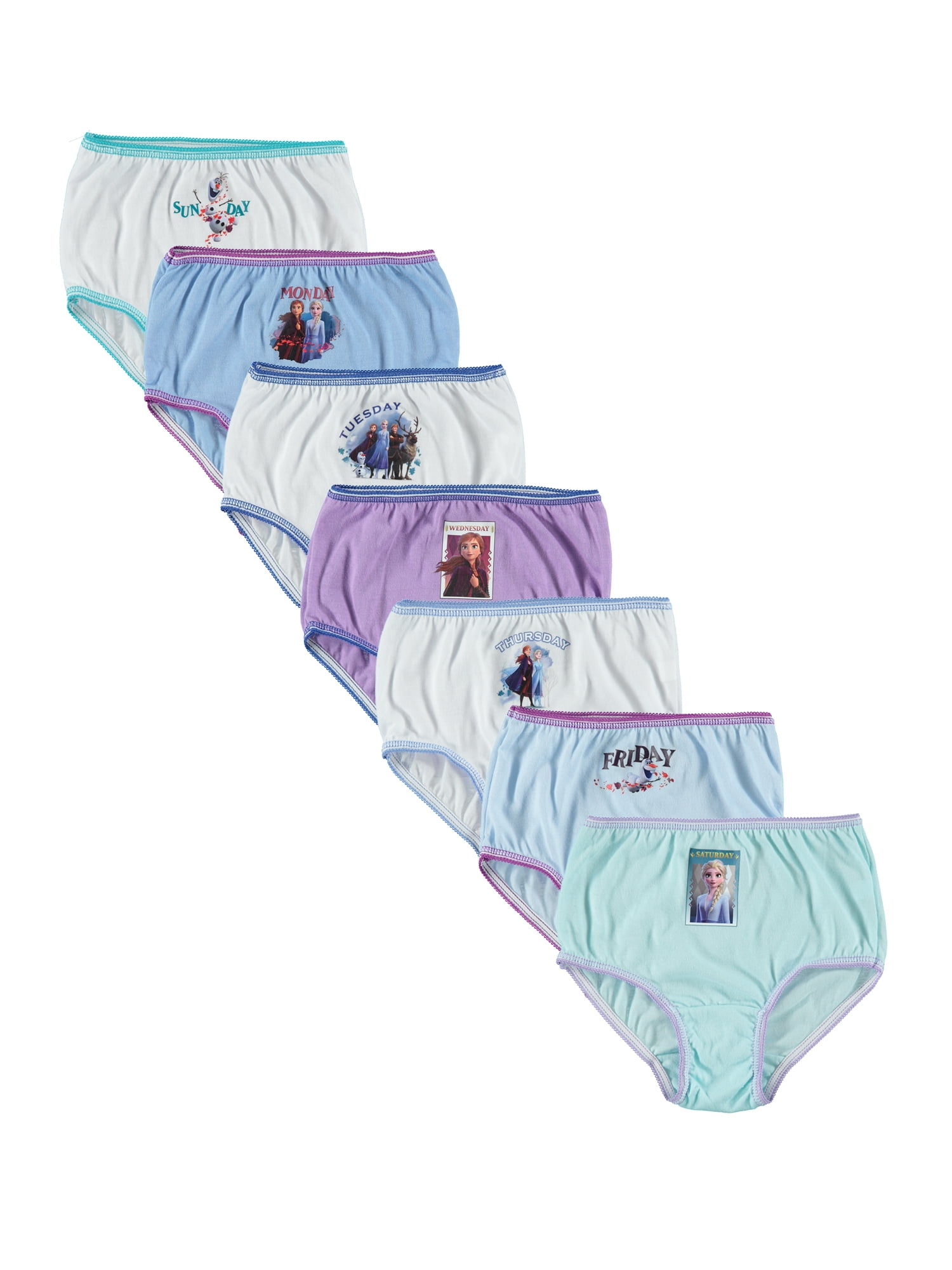 Frozen 2 Disney Frozen 2 Toddler Girls Underwear Days of the Week, 7