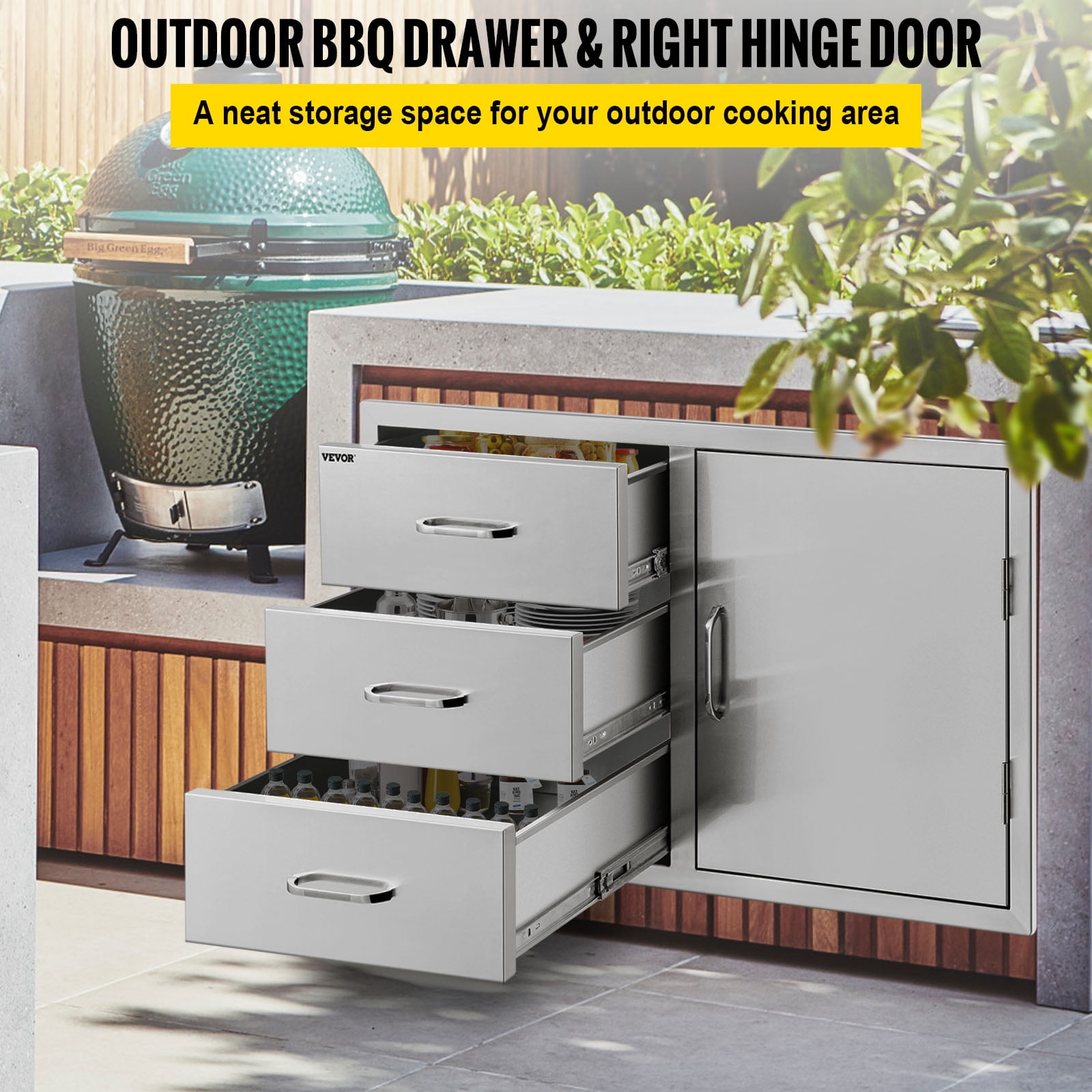 Bbq doors and drawers hotsell