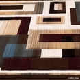 thumbnail image 4 of Allstar Brown / Beige Hand Carved Indian Contemporary Floral Design Area Rug (7' 9" x 10' 5"), 4 of 6