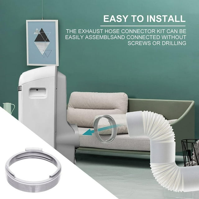 Adaptador de escape para aire acondicionado portátil Colco Interfaz de la manguera de escape