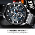 thumbnail image 3 of 8346 Reloj de pulsera de cuarzo impermeable y multifuncional para hombres CURREN Reloj de los hombres, 3 of 6