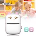 thumbnail image 2 of CAROOTU Portable BT Phone Photo Printer Pocket Mini Bluetooth-Compatible Sticker Thermals Printers, 2 of 6