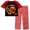 Christmas 01, variant on Boys' Pajamas Set Short Sleeves Tops & Long Pants 2-Piece Printed Kid Sleepwear Pajamas Set for Boys 6-14Y