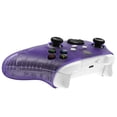 thumbnail image 2 of eXtremeRate Clear Atomic Purple Replacement Front Housing Cover Handles Faceplate for Xbox Series X & S Controller, 2 of 9