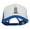Royal White, variant on Space Shuttle Embroidered Foam Mesh Cap - Navy White OSFM
