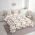 thumbnail image 3 of Castle Fairy Floral Ghost 7pcs Bedding Comforter Set,Happy Halloween Queen Bedding Sets Super Cozy,Festival Theme Queen Sheet Sets,Luxury Children Bedroom Decor,Reversible, 3 of 8