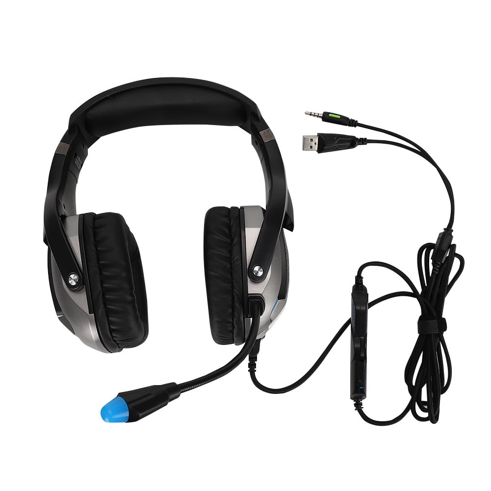 LYUMO Gaming Headset Subwoofer Headphones, K12 Allinclusive Earmuffs