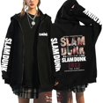 thumbnail image 1 of Chaqueta con capucha de Slam Dunk para hombre y mujer, Sudadera con capucha de Anime Sakuragi Hanamichi, abrigos informales con cremallera de lana, ropa de otoño, 1 of 4