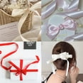 thumbnail image 2 of Double Face Satin Ribbon3/4 inch X 50 Yards Polyester Ribbon for Gift Wrapping Very Suitable for Weddings Party Hair Bow Invitation Decorations and More Rust, 2 of 7