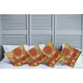 thumbnail image 2 of Ambesonne Tribal Throw Pillow Cover 4 Pack, Tribal Design Cactus, 18", Multicolor, 2 of 7