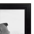 thumbnail image 4 of DesignOvation Kieva Solid Wood Picture Frame, Black 4x6, Pack of 6, 4 of 7