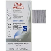 Wella Color Charm Liquid Permanent Hair Color, 50 Cooling Violet 1.4 oz
