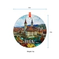 thumbnail image 5 of Custom Bern Switzerland Ornament | Faux | Unique Souvenir |Vacation Travel Gift | Holiday Anniversary |Christmas, Holiday Keepsake, Xmas Tree Hanging Decoration, Seasonal Gift Idea, 5 of 5