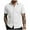 White, variant on Stamzod Mens Shirts Casual Solid Short Sleeve Button Down Shirt Jacquard Textured Vacation Beach Shirts for Men White XL