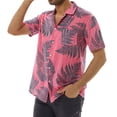 thumbnail image 1 of Minnieouse Camisa hawaiana informal para hombre, corte clásico, y transpirable, manga corta de tendencia a la moda, playa, moda personalizada, Type3 NO3, 1 of 6