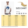 thumbnail image 6 of Blue Tiger Men's T-Shirt Cotton 100% Summer Tops Fashion Casual Blue Tiger Short Sleeves for Men Women Round Collar Top Tees, 6 of 6