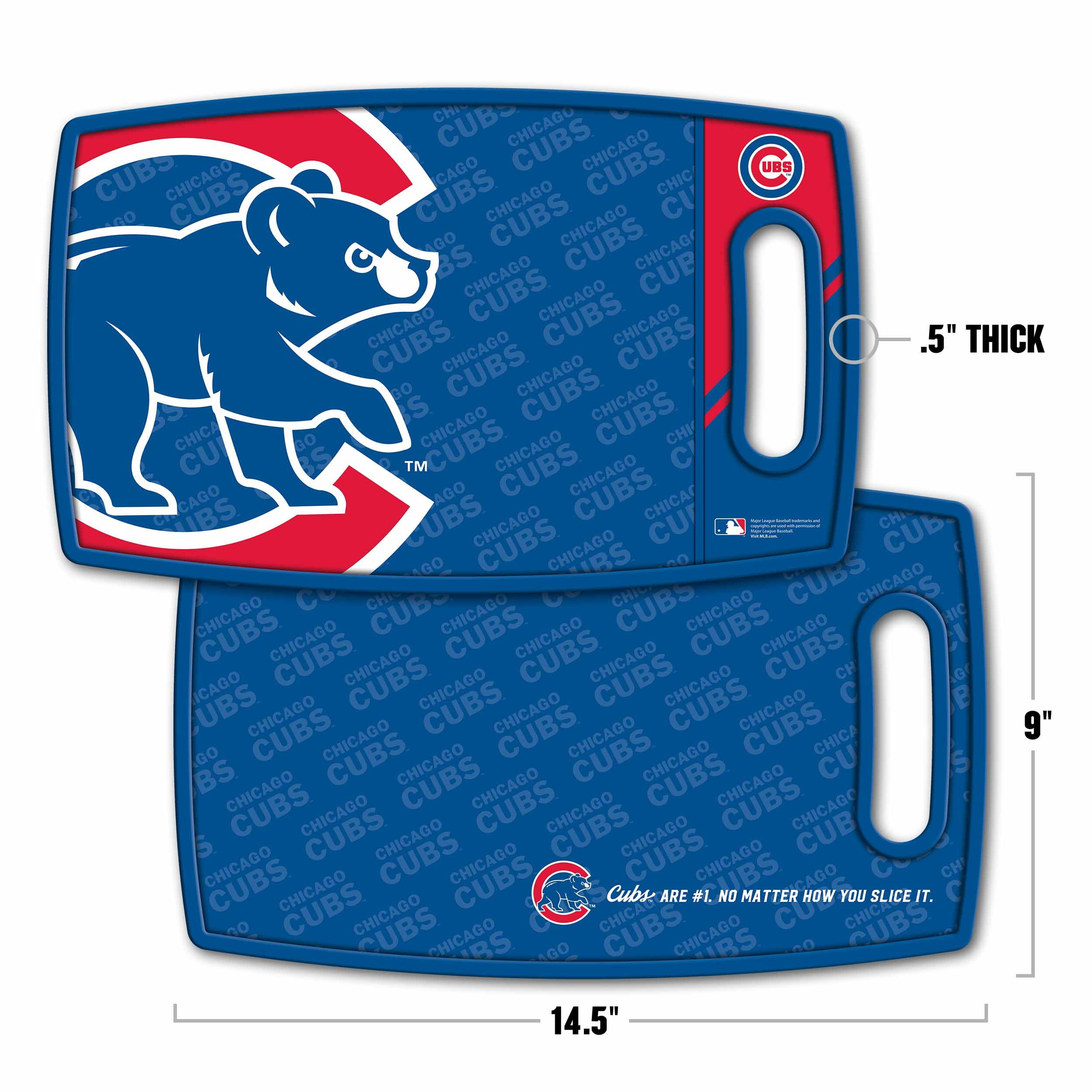 YouTheFan MLB Chicago Cubs Logo Series Cutting Board