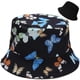 thumbnail image 1 of XYIYI Lindo sombrero de cubo para playa, sombreros de pescador para mujer, reversible de doble cara, 1 of 4