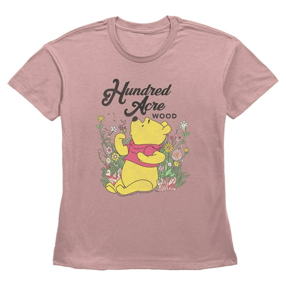 Women's Winnie the Pooh Spring in Hundred Acre Wood  Graphic T-Shirt