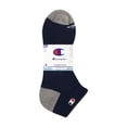 thumbnail image 2 of Champion Men’s Low Cut Socks 6 Pack – Half Terry Cushion, Moisture-Wicking, Arch Support, Stretch Comfort, Sizes 6–12.5, 2 of 7
