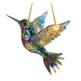 thumbnail image 3 of Hummingbird Suncatcher, Fashion Humming Bird Sun Catcher for Windows Hanging, Acrylic Spirit Birds Indoor Outdoor Decoration, Colorful Hummingbird Ornament for Bird Lovers&nbsp;, 3 of 6
