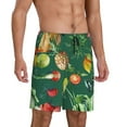 thumbnail image 2 of Fotbe Vegan Pajama Shorts for Men, Men's Pajama Bottoms, Sleepwear,Short Pajama Pants-4X-Large, 2 of 9