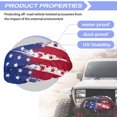 thumbnail image 4 of Jeiento American Flag Winch Cover Winch Protection Cover Dust-Proof Winch Protective Cover All Weather Winch Protective Cover Suitable for Electric Winches 8500-17500 lbs, 4 of 7