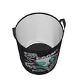 thumbnail image 3 of Invader Zim Laundry Hamper Lightweight Storage Basket Toy Organizer Laundrys Basket Waterproof For Bedroom, Bathroom Small, 3 of 8