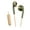 Green/kaki, variant on JVC HAF19MMGCE Khaki Stereo Sweat Splash Proof in Ear Headphones with 1 Button Remote and Microphone