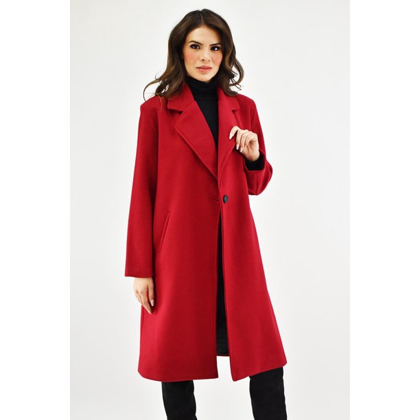 Abrigo largo Roman Fashion /Juvenil, 1680 (Rojo) rojo CH