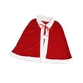 thumbnail image 4 of Vestido de Terciopelo Rojo para Navidad con Estilo Elegante, 4 of 9
