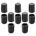 thumbnail image 5 of QIFULL 10Pcs Black Plastic Knobs for Electric Guitar Volume Control Potentiometer Caps with Easy Grip, 5 of 8