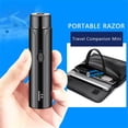 thumbnail image 3 of Liquidation! Bradem Mini Rasoir Électrique Portable, Étanche Sans Fil de Poche, Rechargeable par Usb, Utilisation Humide et Sèche Rasoir pour Hommes Mini Rasoir Électrique Portable, 3 of 8