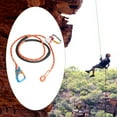 thumbnail image 1 of Outdoor Positioning Lanyard Climbing Protective Gear with Aluminum Alloy Lock Arborist Rappelling Rope 5M, 1 of 10
