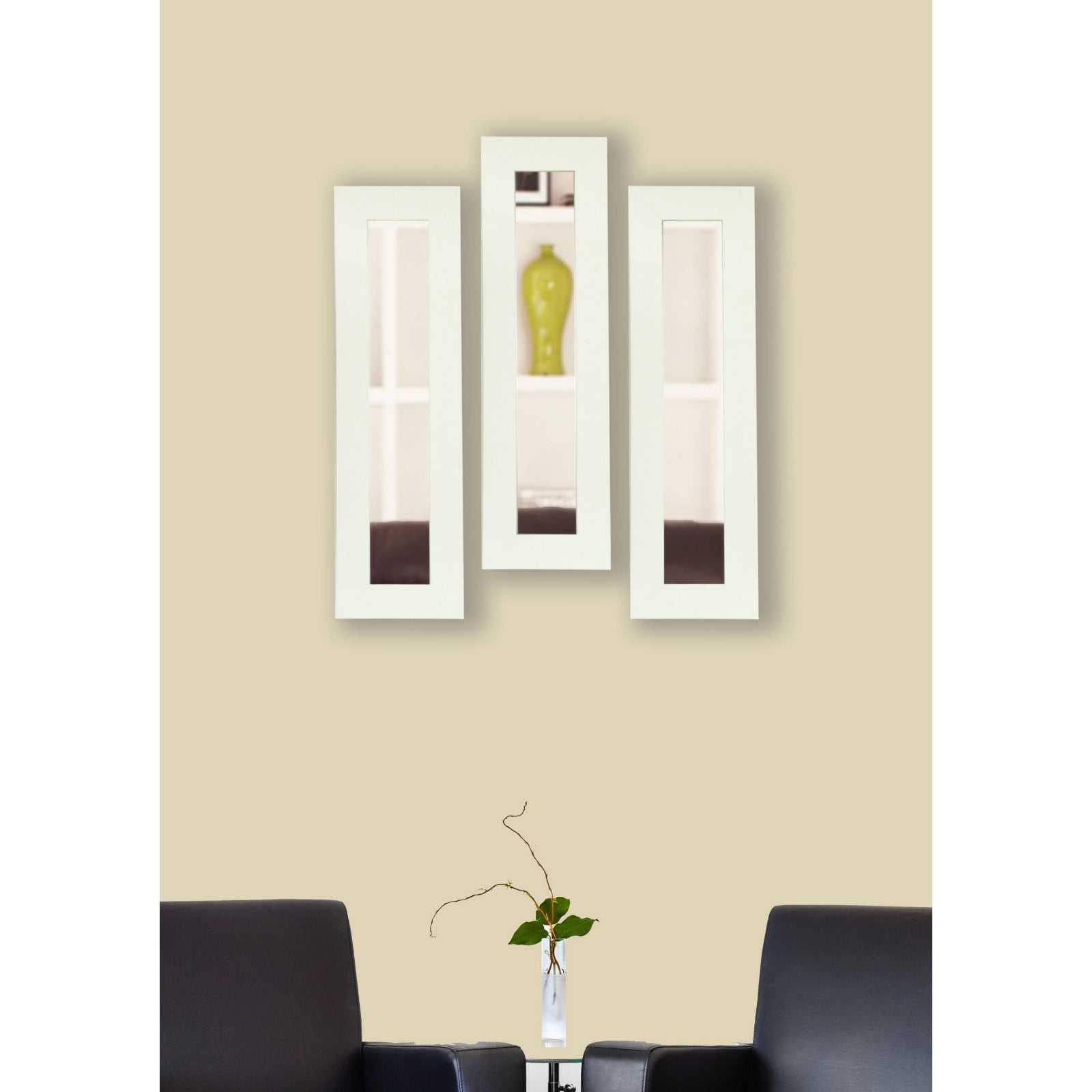 Rayne Mirrors Molly Dawn Wide Satin Wall Mirror